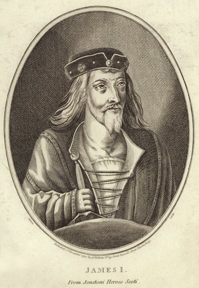 Portret van Koning Jacobus I door English School