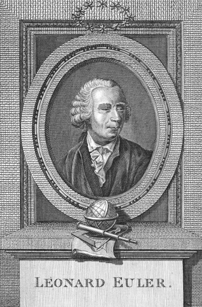 Portret van Leonard Euler (1707-83) door English School