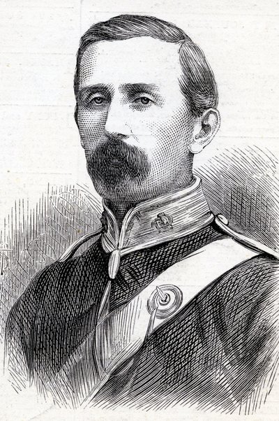 Portret van Luitenant-Kolonel George Taylor Denison door English School