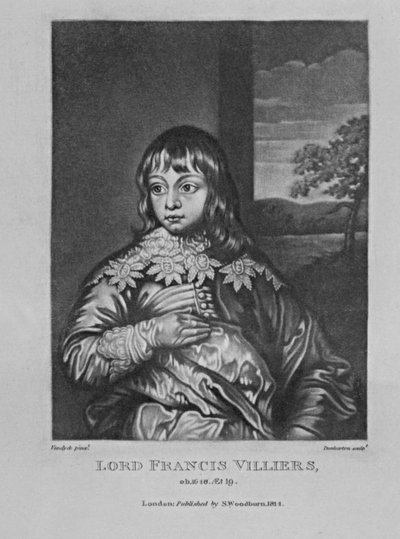 Portret van Lord Francis Villiers, uit 