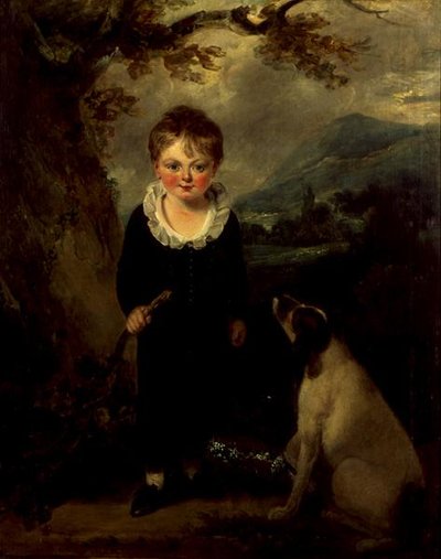 Portret van Lord Godolphin als kind, ca. 1810 door English School