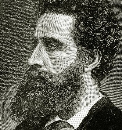 Portret van Lord Lytton door English School
