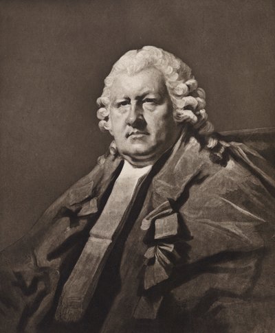 Portret van Lord Newton, naar Raeburn door English School