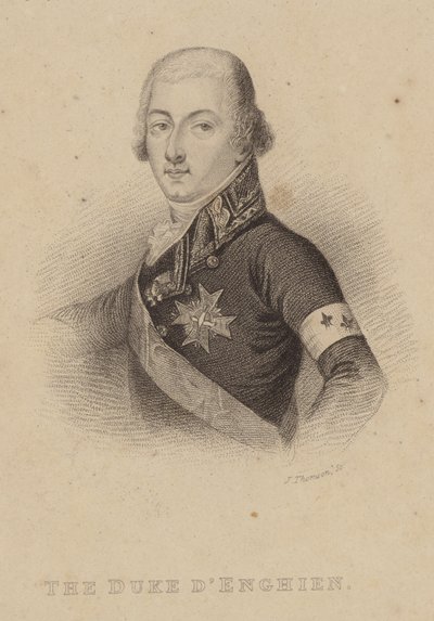Portret van Louis Joseph, Prins van Condé door English School
