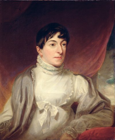 Portret van Mary Oliver Gascoigne, c.1815 door English School