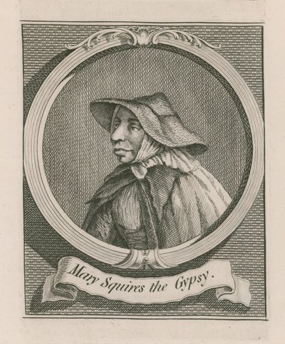 Portret van Mary Squires door English School