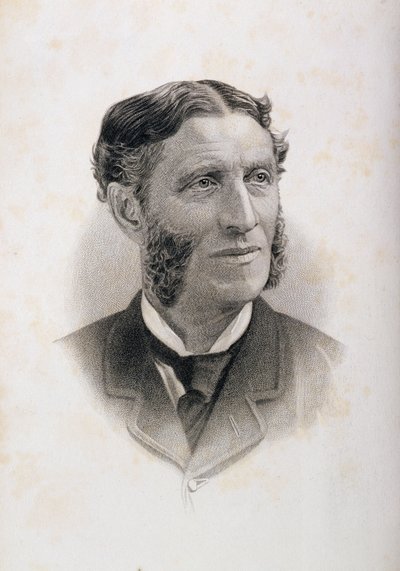 Portret van Matthew Arnold (1822-88) door English School