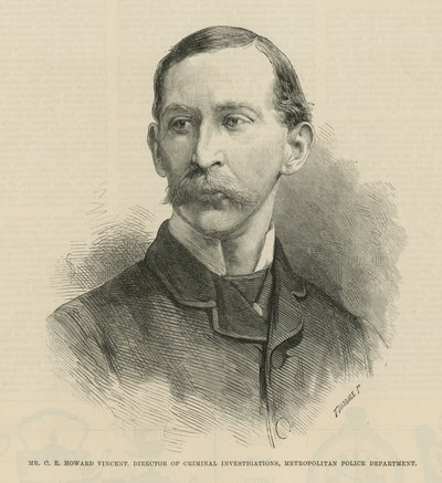 Portret van Mr. C. E. Howard Vincent door English School