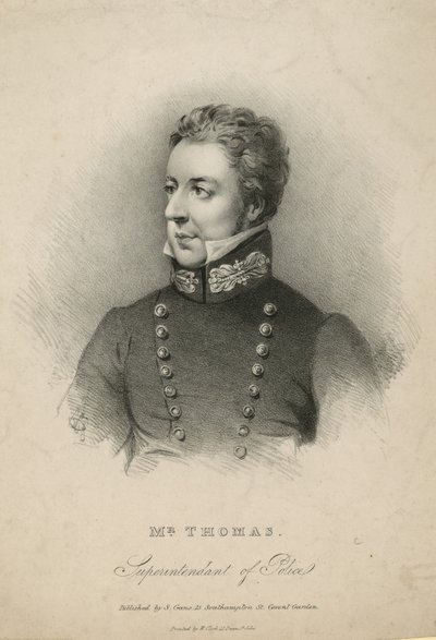 Portret van Mr. Thomas door English School