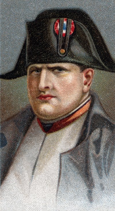 Portret van Napoleon Bonaparte - Uit de serie 