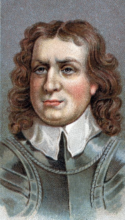 Portret van Oliver Cromwell (1599-1658) - Uit de serie 