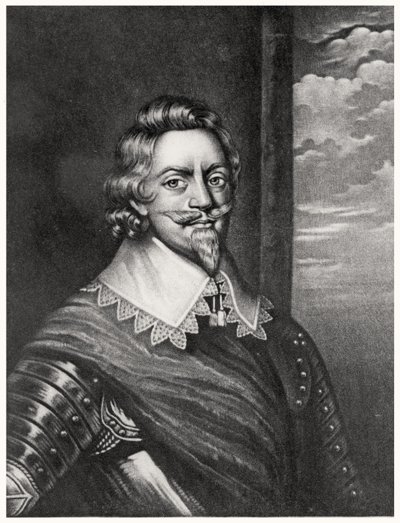 Portret van Patrick Ruthven, Graaf van Brentford (c.1573-1651) gegraveerd door Richard Earlom (1743-1822) en Charles Turner (c.1773-1857) uit Illustrious Characters in British History (mezzotint) door English School