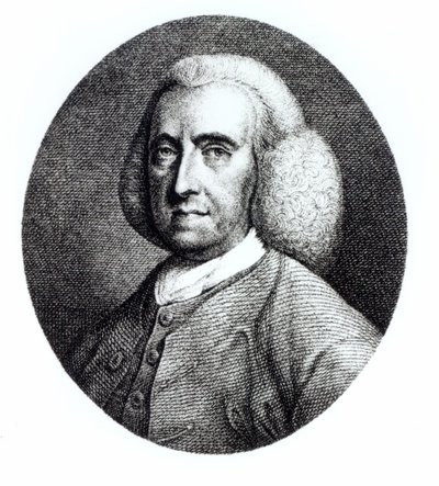 Portret van Peter Collinson (1694-1768) door English School