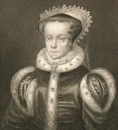 Portret van koningin Mary I door English School