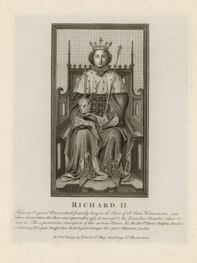 Portret van Richard II door English School