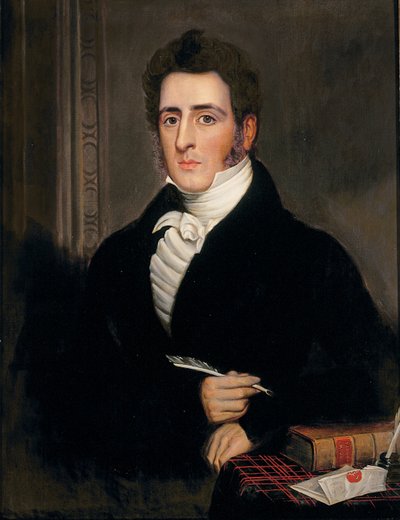 Portret van Robert Bennett, c.1830 door English School