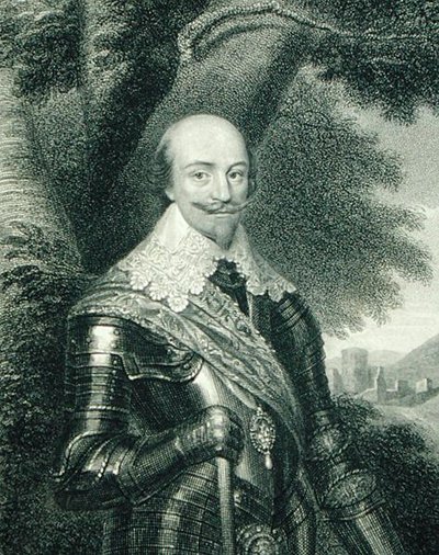 Portret van Robert Bertie (1582-1642) 1e Graaf van Lindsey door English School