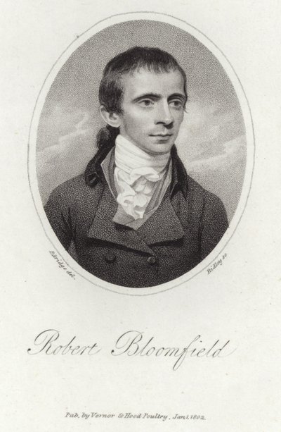 Portret van Robert Bloomfield door English School