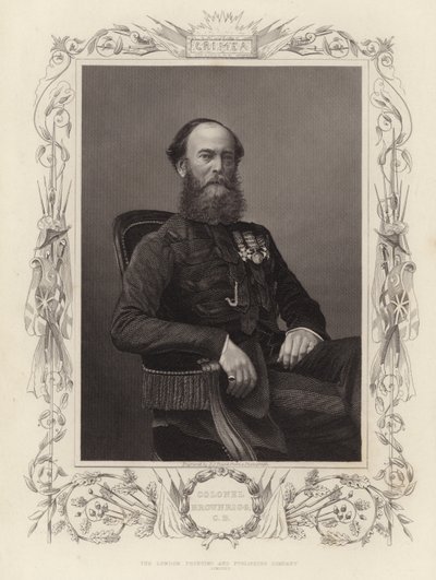 Portret van Robert Brownrigg door English School