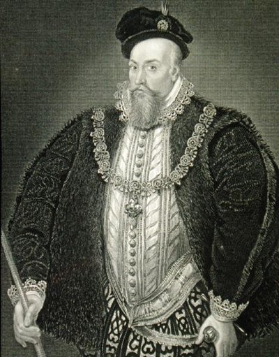 Portret van Robert Dudley (1532-88) 1e Graaf van Leicester, uit 