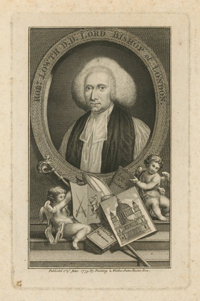 Portret van Robert Lowth door English School