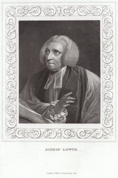 Portret van Robert Lowth, Bisschop van Londen door English School