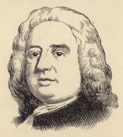 Portret van Samuel Richardson door English School