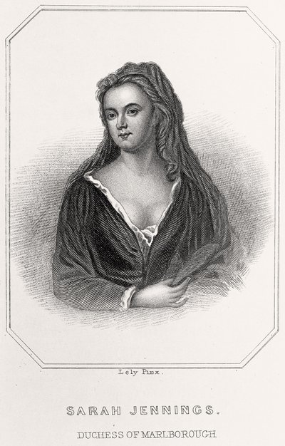 Portret van Sarah Jennings, Hertogin van Marlborough door English School