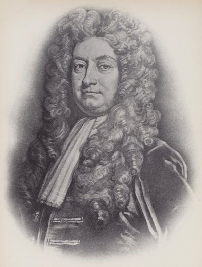 Portret van Sir Hans Sloane, naar het schilderij van Kneller door English School