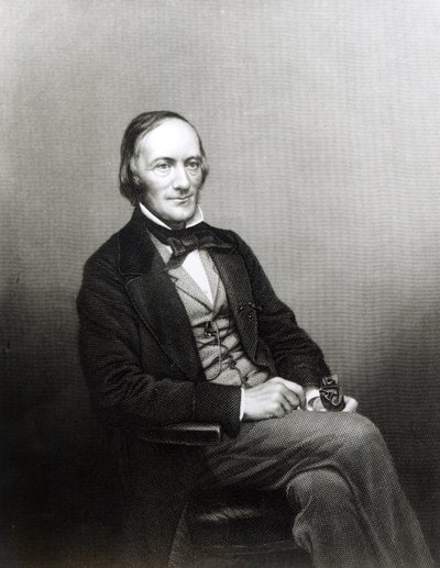 Portret van Sir Richard Owen (1804-1892) door English School