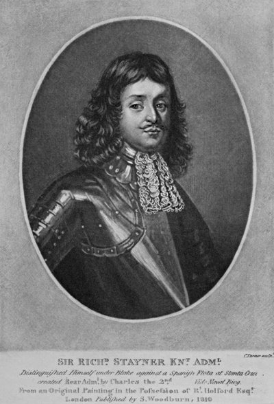 Portret van Sir Richard Stainer, uit 