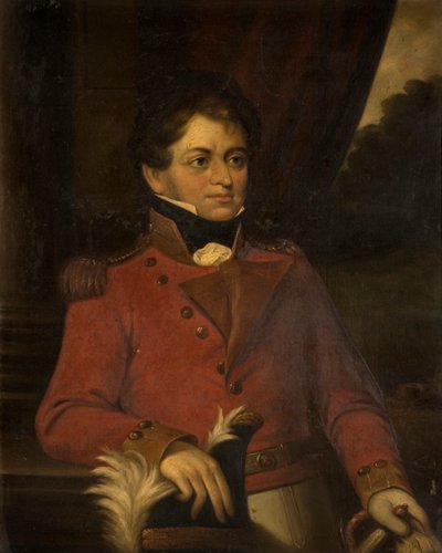 Portret van Sir Robert Shafto Hawks door English School