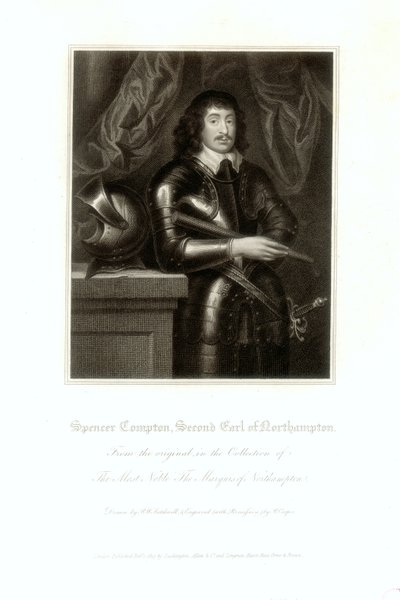 Portret van Spencer Compton, 2e Graaf van Northampton door English School
