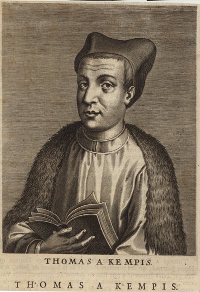 Portret van Thomas A Kempis door English School