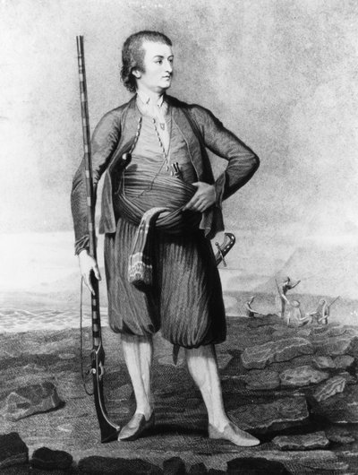 Portret van Thomas Howard (1747-91), Graaf van Effingham, op zijn reizen, 1790 door English School