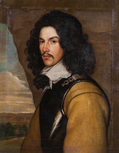 Portret van Thomas Westrow van Twickenham, Senior, 1643 door English School