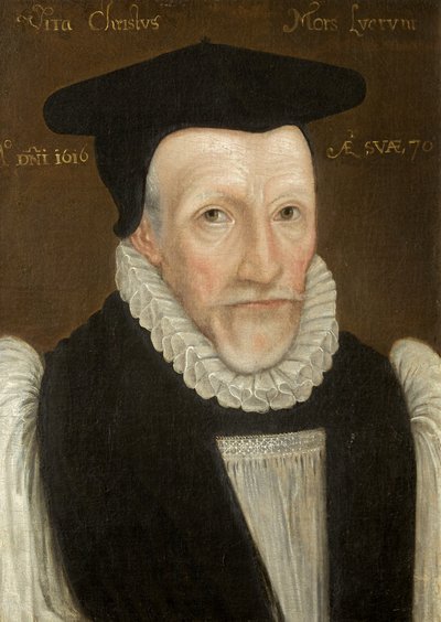 Portret van Tobias Mathew, aartsbisschop van York door English School