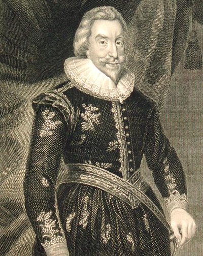 Portret van Walter Aston (1584-1639) door English School