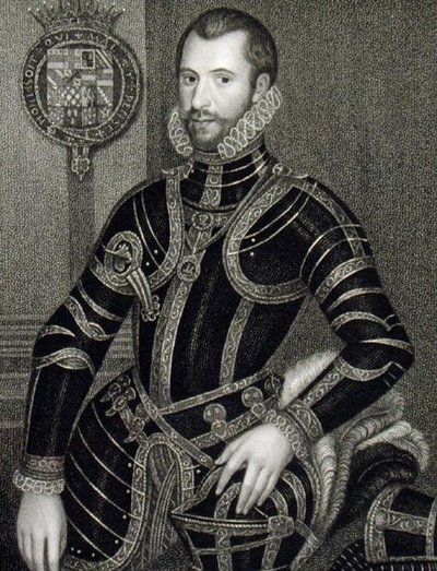 Portret van Walter Devereux (1541-76), uit 