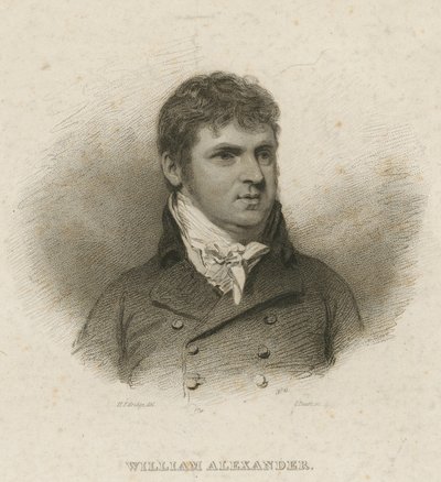 Portret van William Alexander door English School