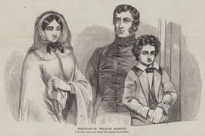 Portret van William Allnutt door English School