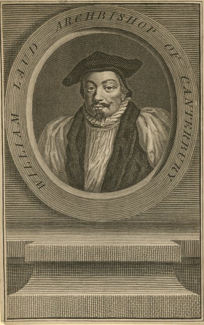 Portret van William Laud door English School
