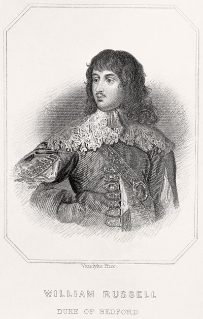 Portret van William Russell, Hertog van Bedford door English School