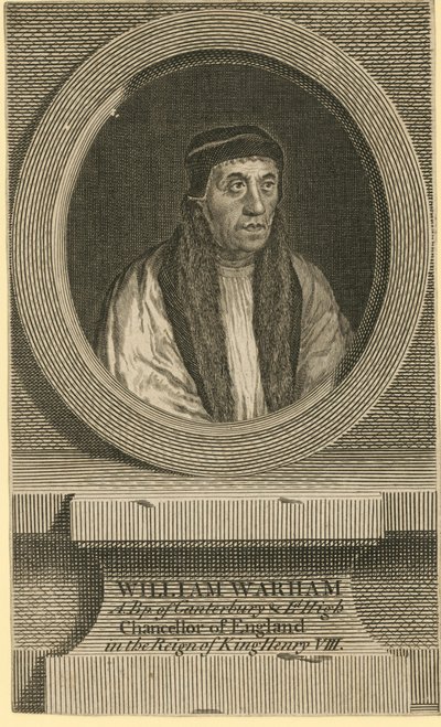 Portret van William Warham door English School