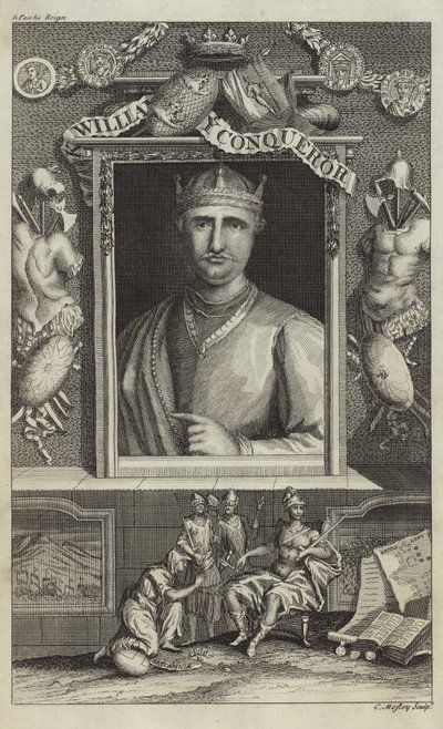 Portret van Willem de Veroveraar door English School