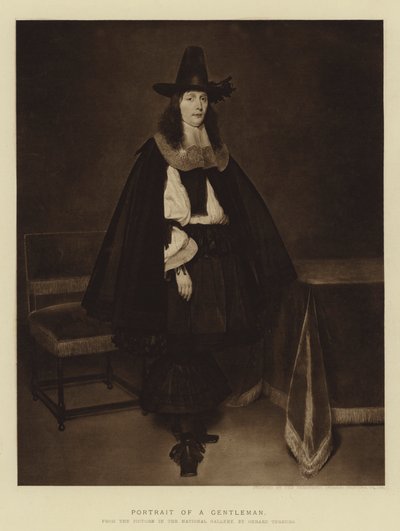 Portret van een Heer door English School