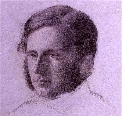 Portret van een heer, c.1840 door English School