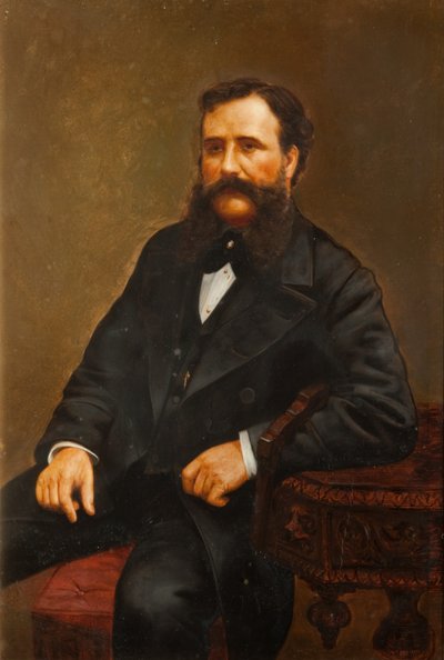Portret van een Plaatselijke Man door English School