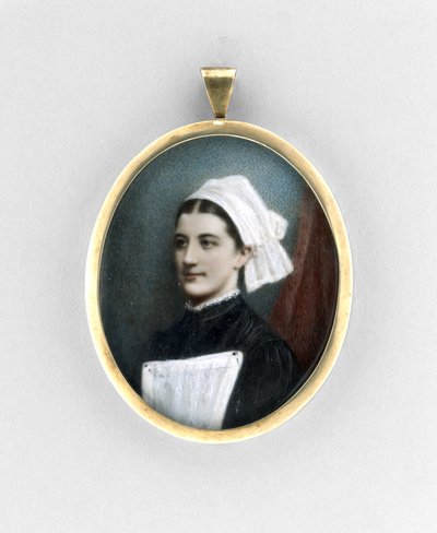Portret van een verpleegster, c.1840 door English School