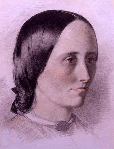 Portret van een Vrouw, ca. 1840 door English School